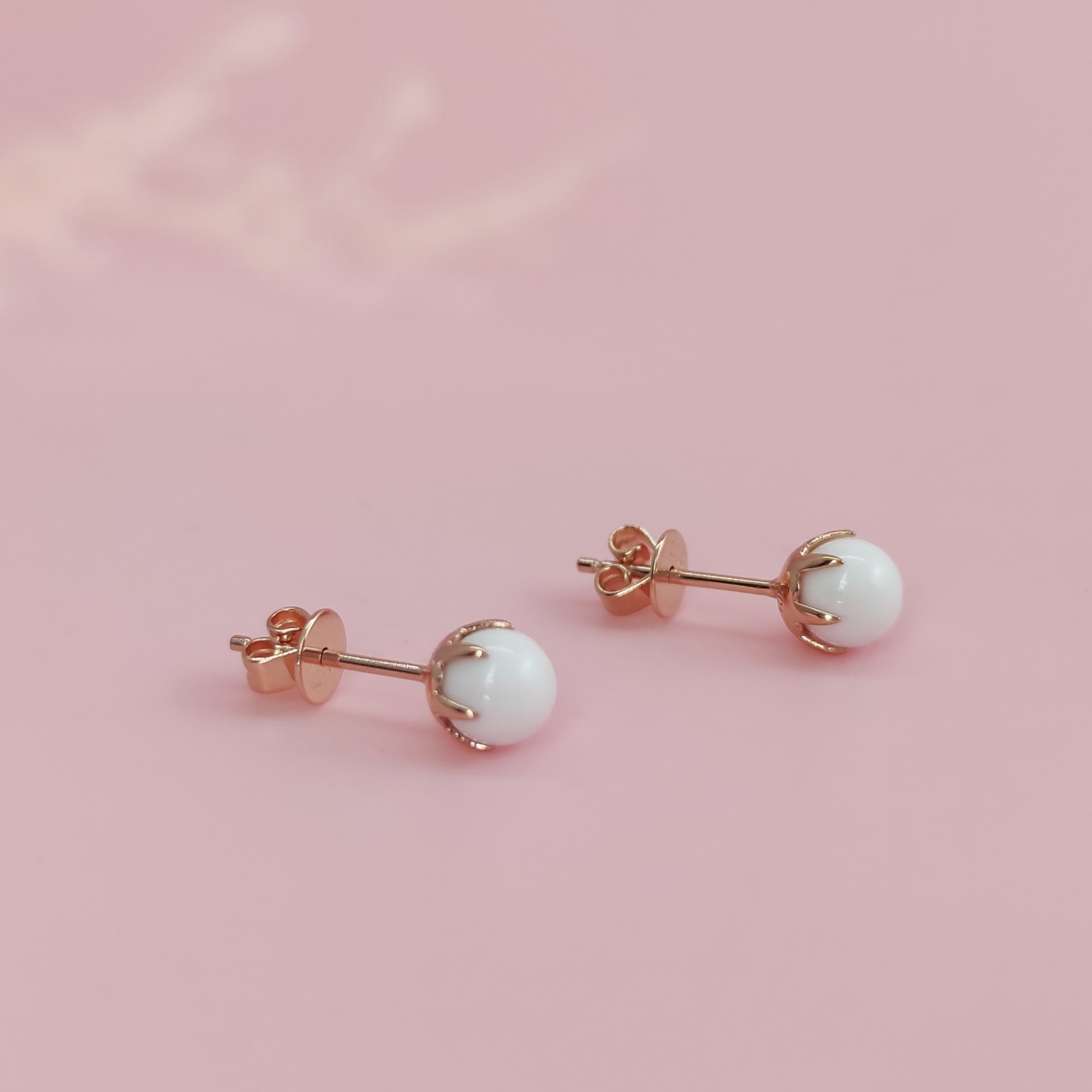 Handcrafted Pearl Embrace Breastmilk Earrings