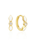 Personalized Breastmilk Earrings - Graceful Petal
