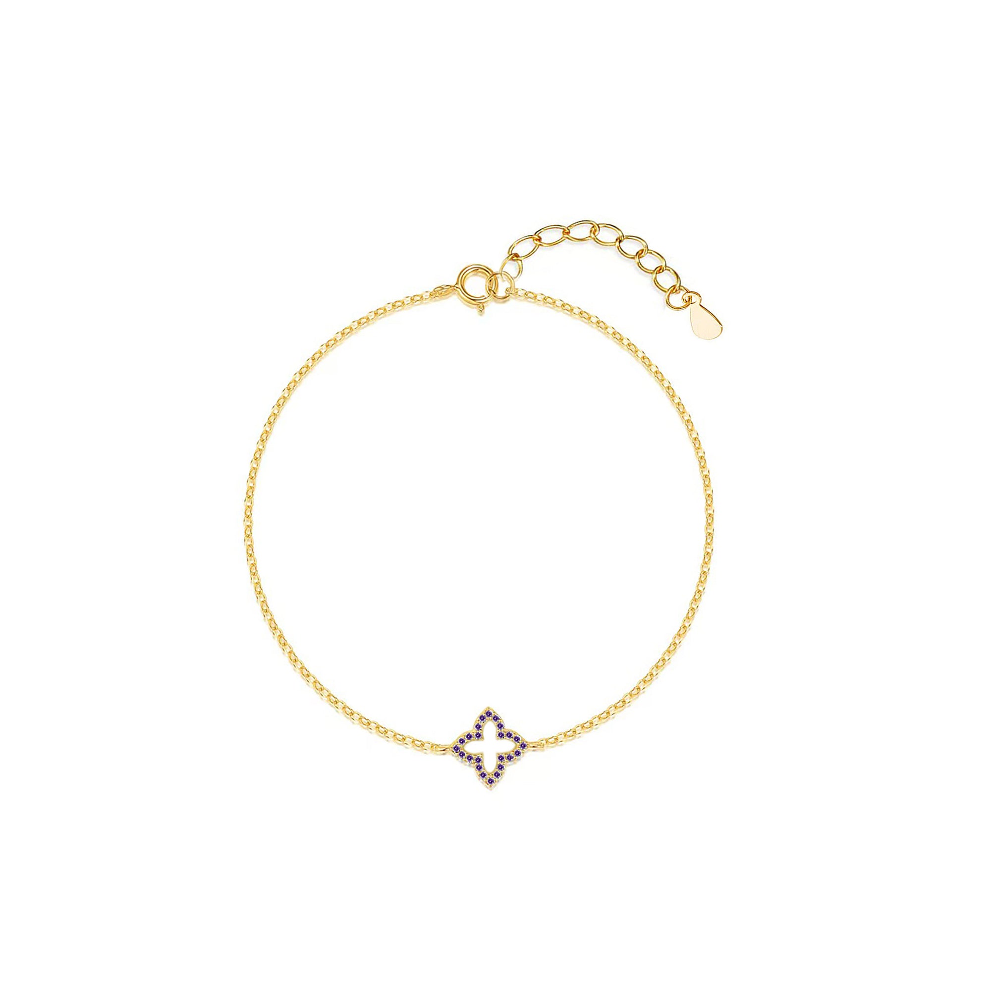 Personalized Lucky Blossom Breast Milk Bracelet