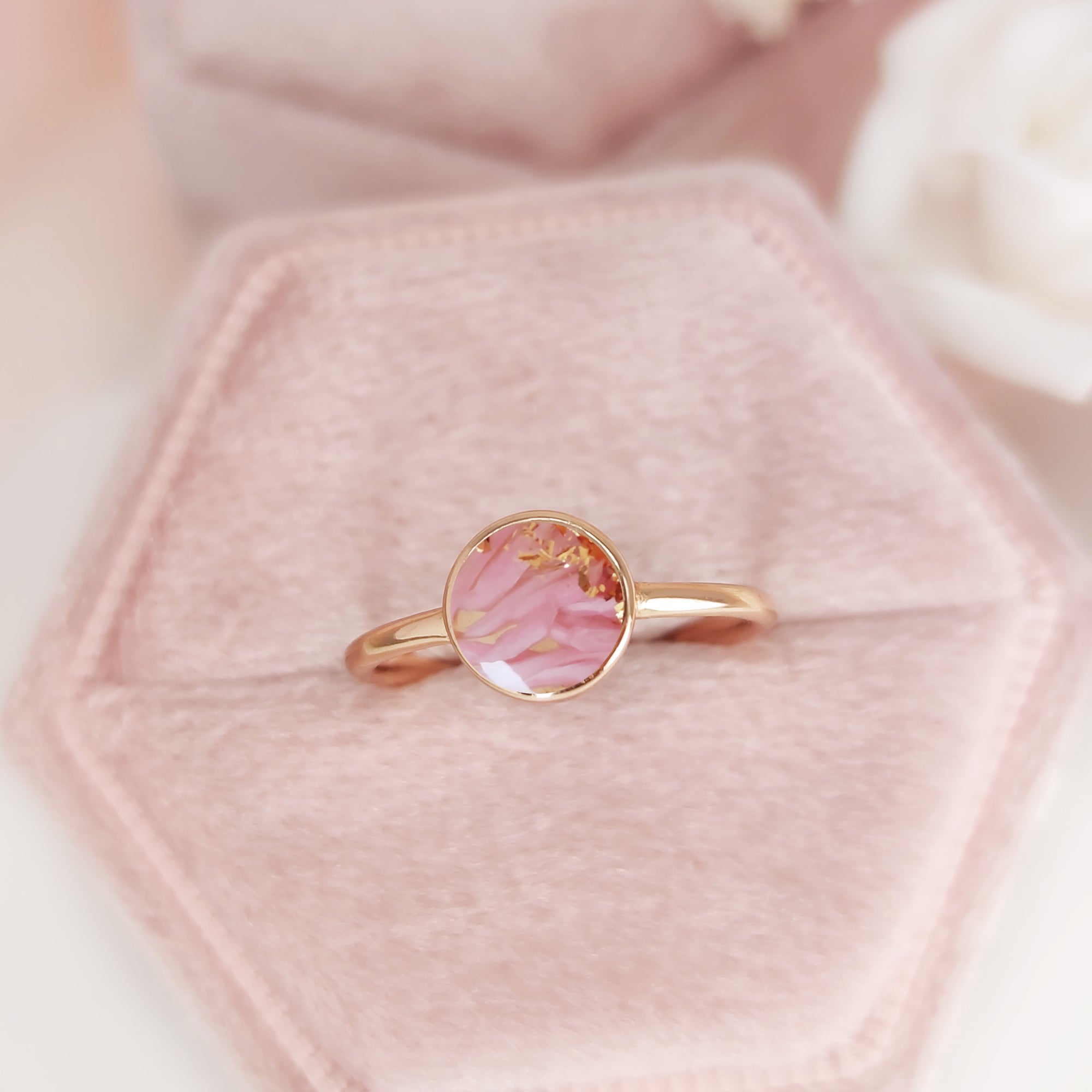 Personalized Gold Ring for Pregnancy Journey