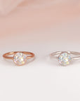 Love’s Embrace: Elegant Ashes Ring