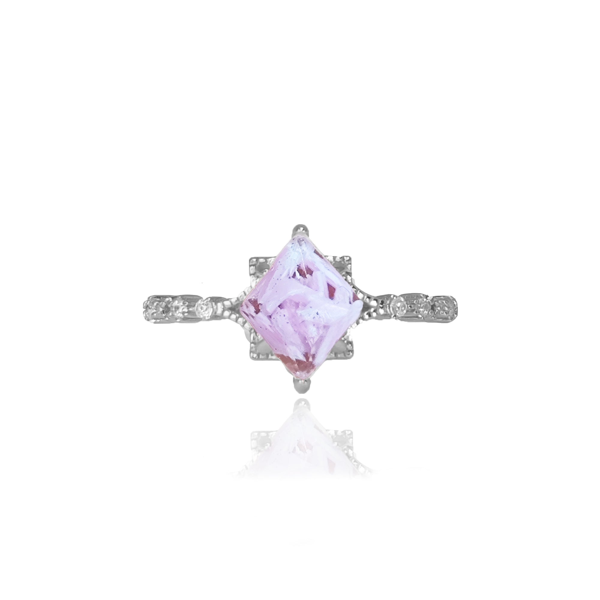 Love's Journey: Pregnancy Test Cap Keepsake Ring