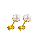 Handcrafted Pearl Embrace Breastmilk Earrings