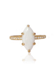 Eternal Love: Marquise Breastmilk Ring Keepsake