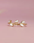 Handcrafted Leaf Breastmilk Ring - A Unique Keepsake