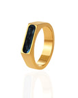 Radiant Horizon Men's Ashes Ring | Memorial Jewelry