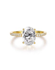 Personalized Moissanite Ashes Ring for Lasting Memories
