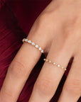 Eternal Sparkle Ashes Ring - Memorial Jewelry
