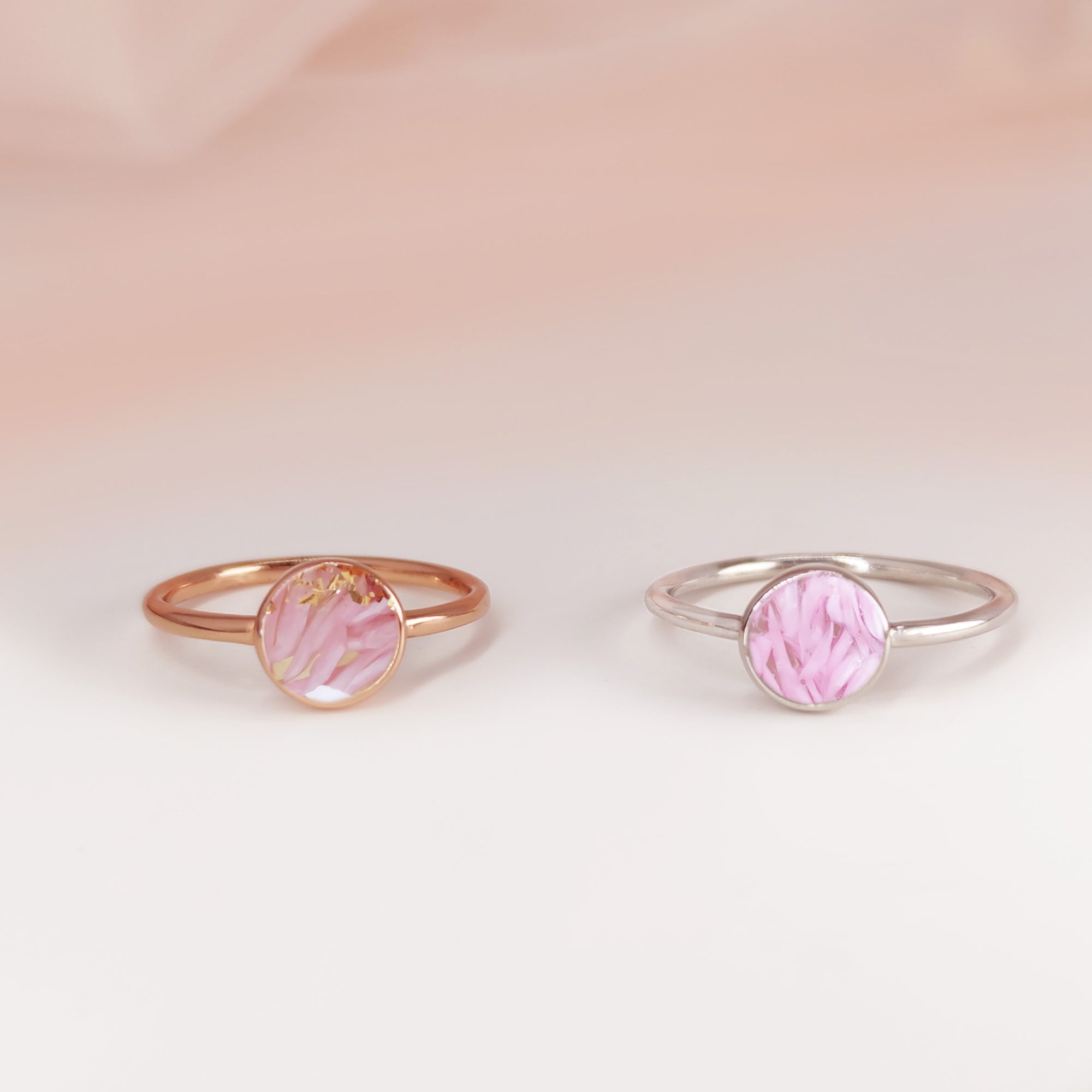 Personalized Gold Ring for Pregnancy Journey