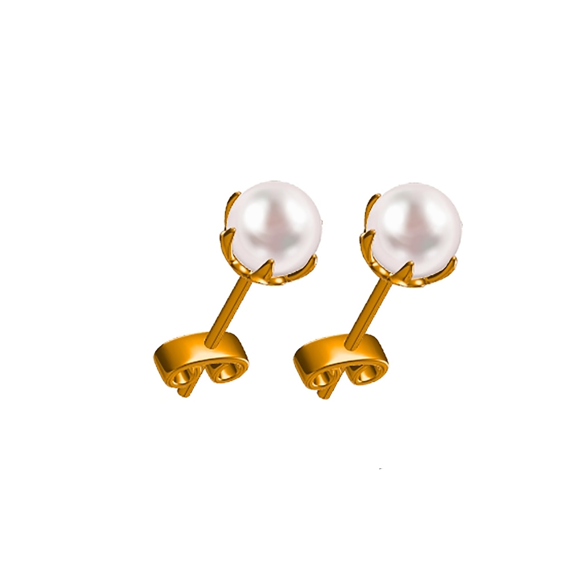 Handcrafted Pearl Embrace Breastmilk Earrings