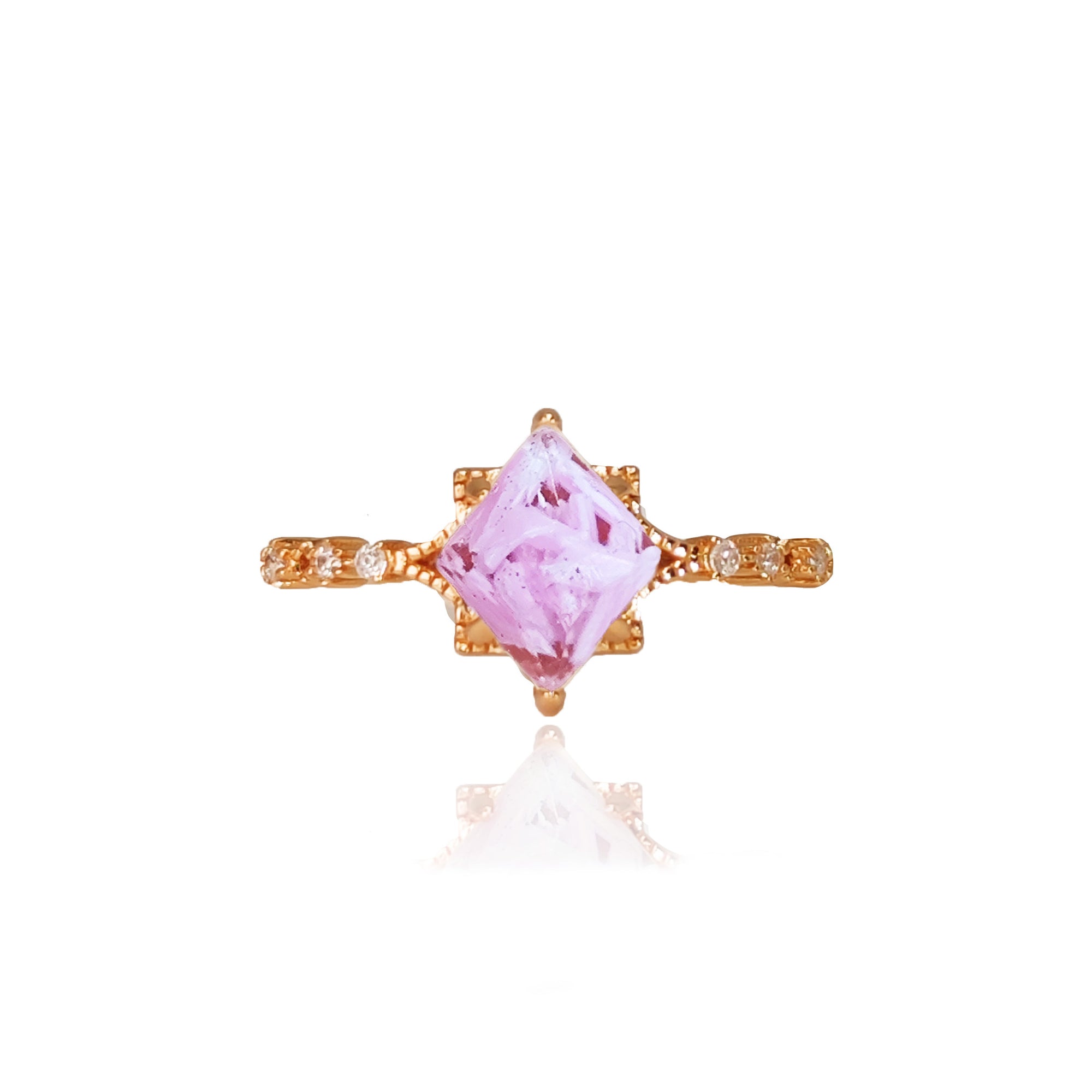 Love's Journey: Pregnancy Test Cap Keepsake Ring