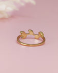 Handcrafted Leaf Breastmilk Ring - A Unique Keepsake