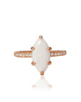 Eternal Love: Marquise Breastmilk Ring Keepsake
