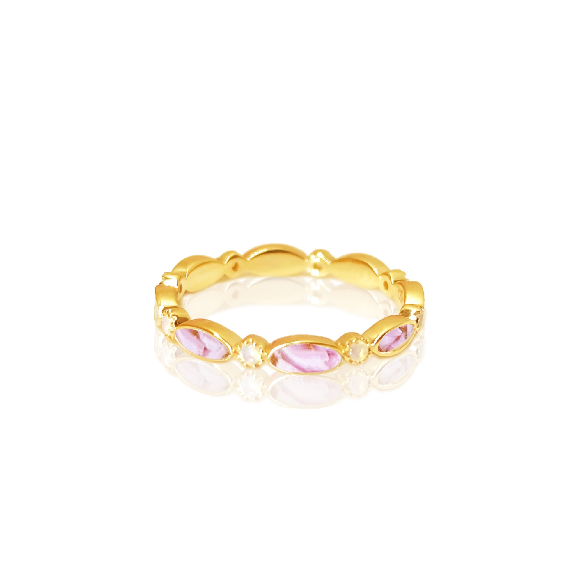 Thoughtful Gift: Birthstone Pregnancy Test Cap Ring