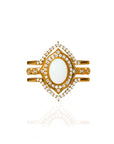 Love in Gold: Breastmilk Ring Set for Moms