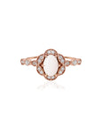 Personalized Breastmilk Ring - Eternal Blossom