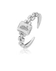 Handcrafted Gold Footprint Ring – Cherish Your Memories
