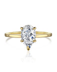 Luminous Lily Ashes Ring: Thoughtful Gift for Loved Ones