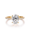 Personalized Moissanite Ashes Ring for Lasting Memories