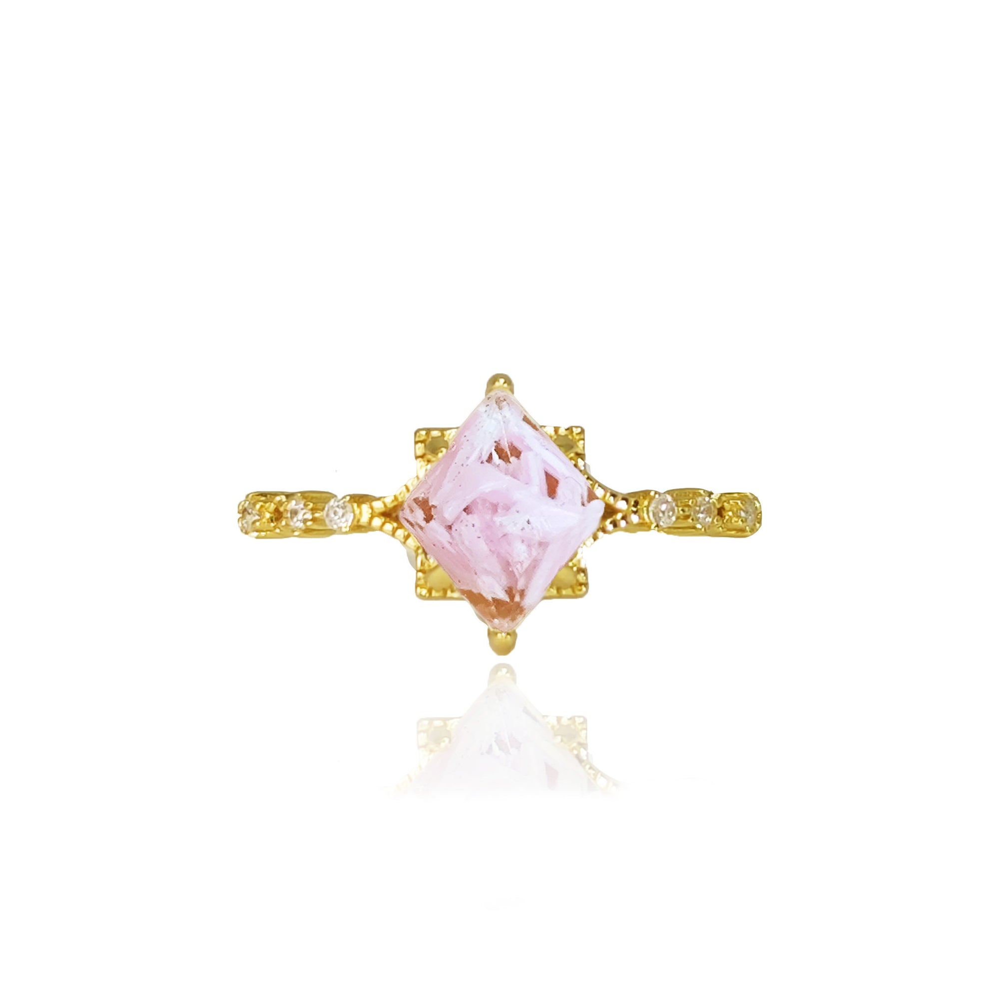 Love's Journey: Pregnancy Test Cap Keepsake Ring