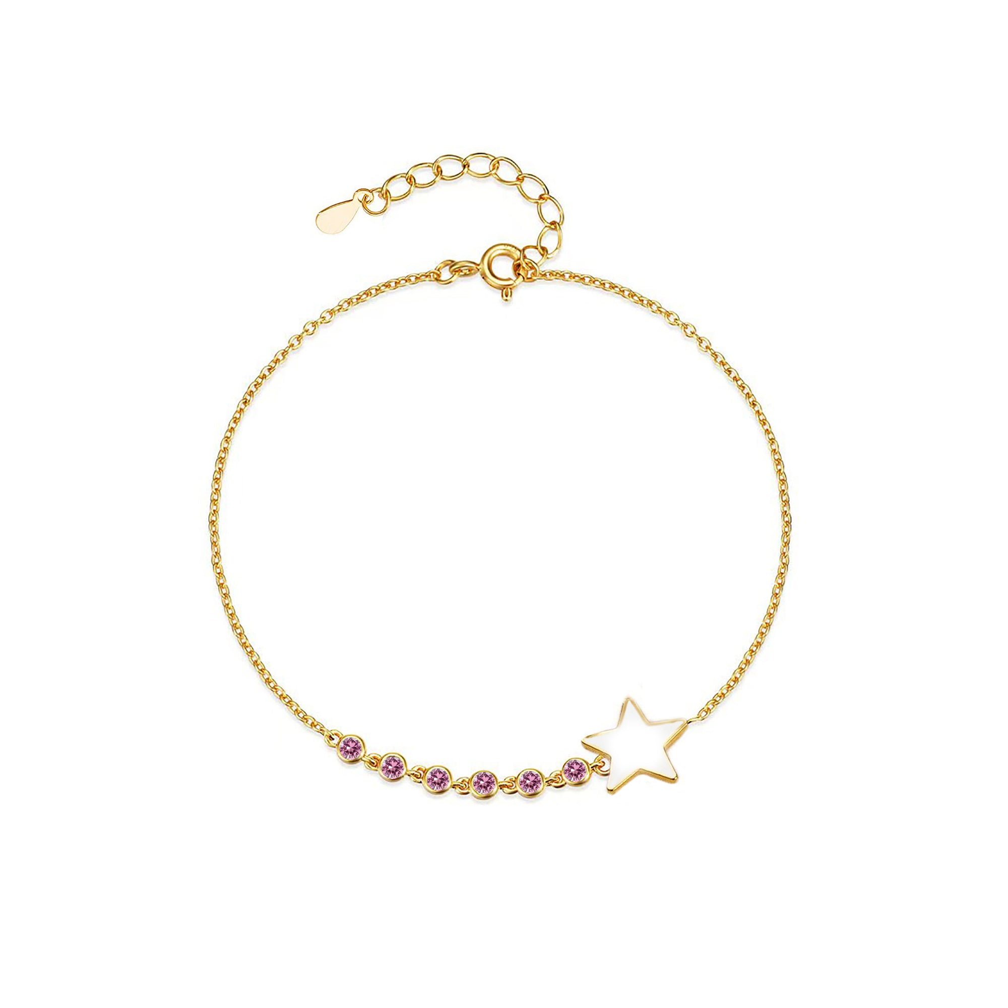 Personalized Breast Milk Bracelet - Glinting Star