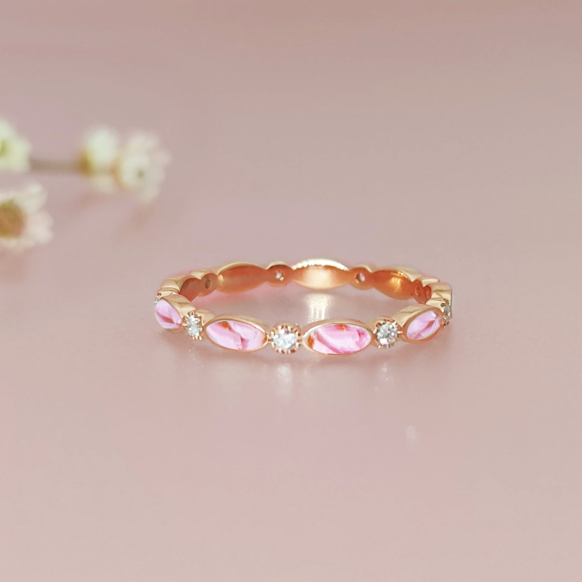 Thoughtful Gift: Birthstone Pregnancy Test Cap Ring