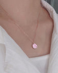 Memorial Pregnancy Test Cap Necklace for Moms