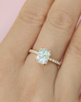 Ethereal Ashes Ring: A Love-Infused Keepsake