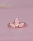 Handcrafted Clover Leaf Pregnancy Test Cap Ring