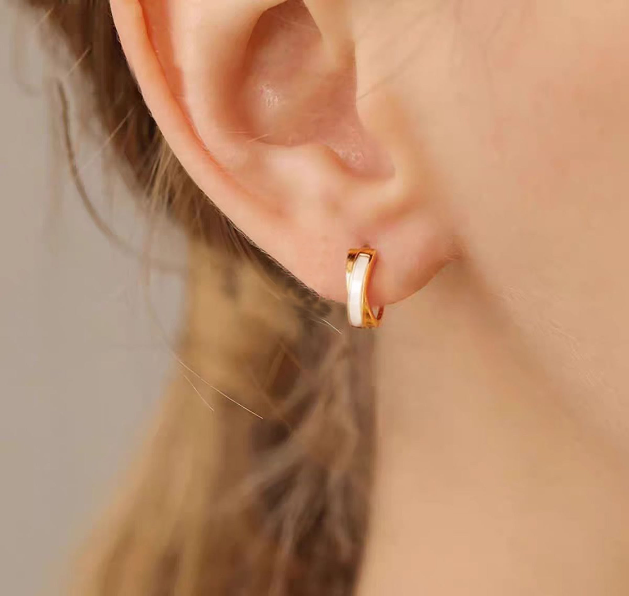 Personalized Twist of Rose Breastmilk Earrings