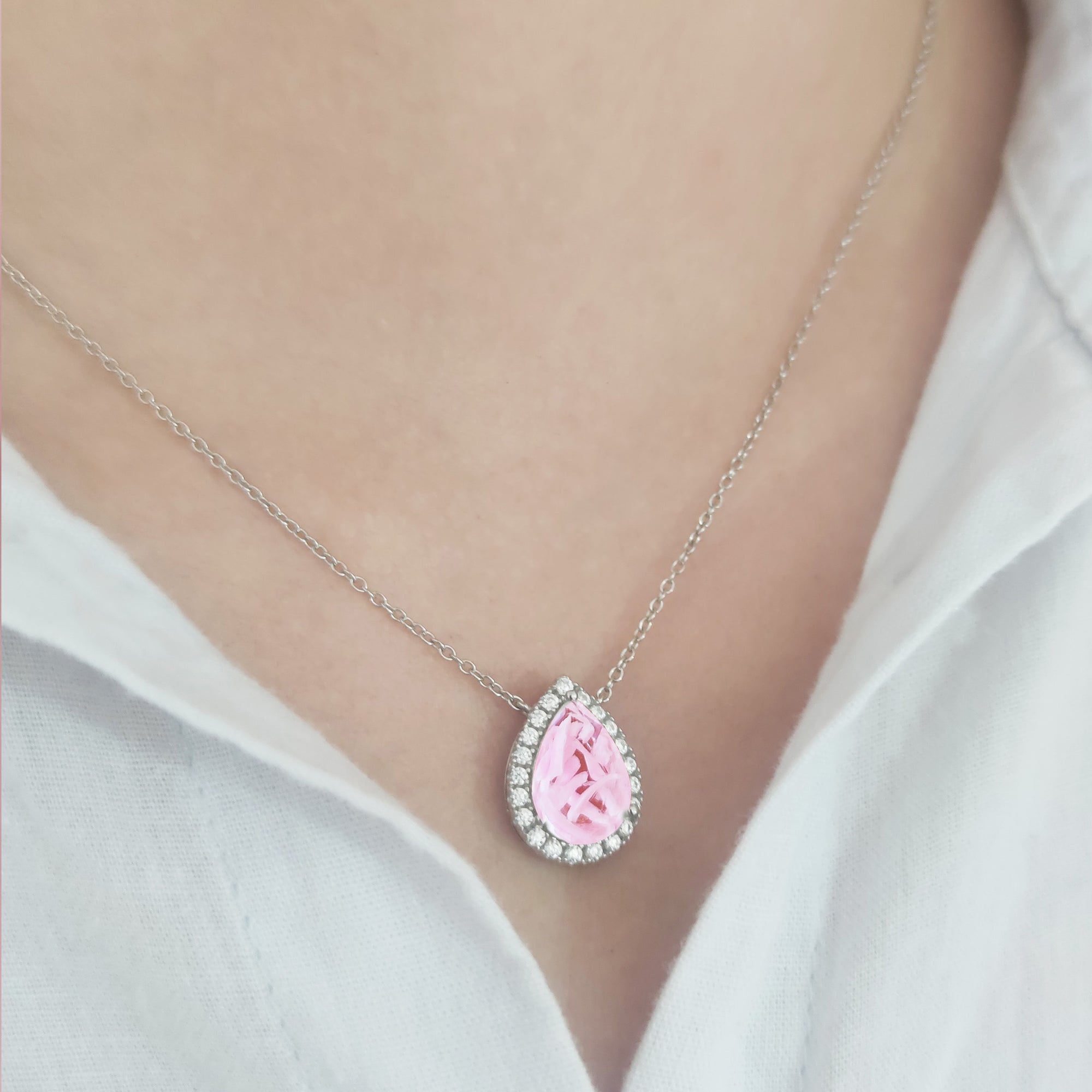 Teardrop Pregnancy Test Ring & Necklace: A Love Story