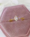 Love in Every Detail: Moissanite Ashes Ring