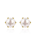 Handcrafted Pearl Embrace Breastmilk Earrings