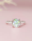 Iridescent Ashes Ring | Memorial Keepsake Jewelry