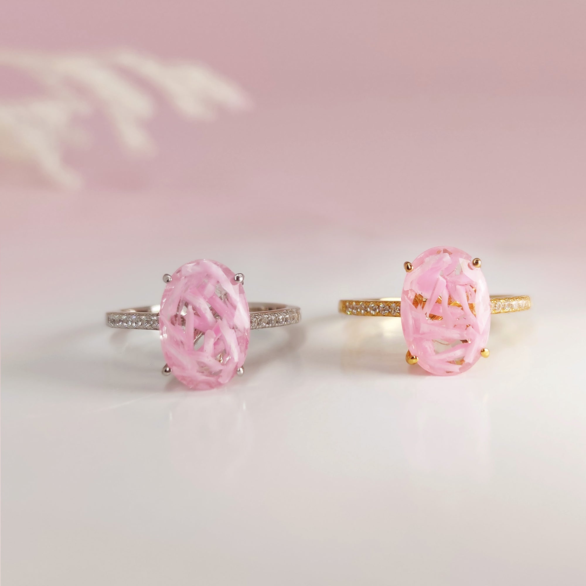 Handcrafted Pregnancy Test Cap Ring - A Unique Keepsake