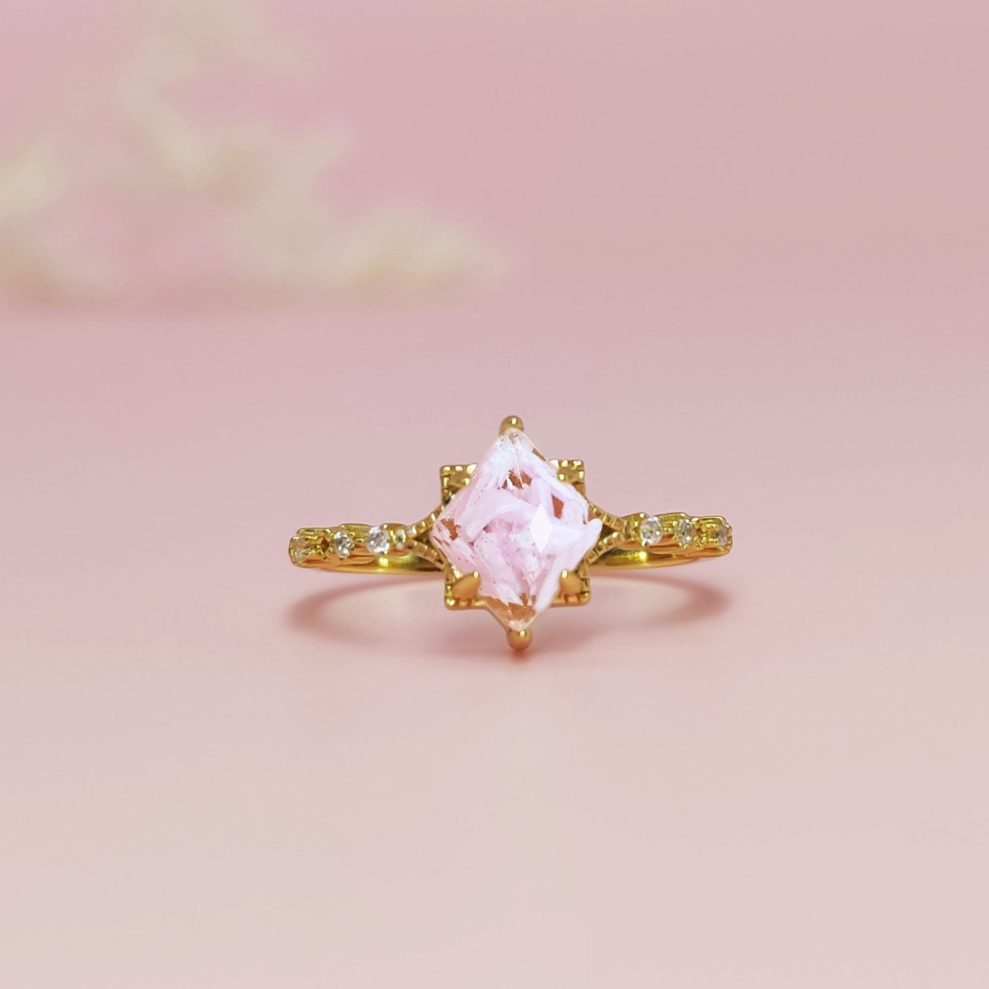 Love's Journey: Pregnancy Test Cap Keepsake Ring