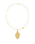 Gold Footprint Necklace: Cherish Baby's First Moments