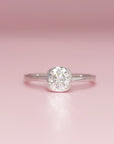 Cushion Cut Ashes Ring: A Lasting Memorial Jewelry Piece