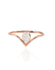 Personalized Ashes Ring: Tender Drop Keepsake