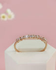 Personalized Moon Shine Ashes Ring for Lasting Memories