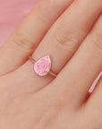 Perfect Gift: Whispering Angel Pregnancy Test Cap Ring