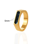 Radiant Horizon Men's Ashes Ring | Memorial Jewelry