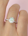 Iridescent Ashes Ring | Memorial Keepsake Jewelry
