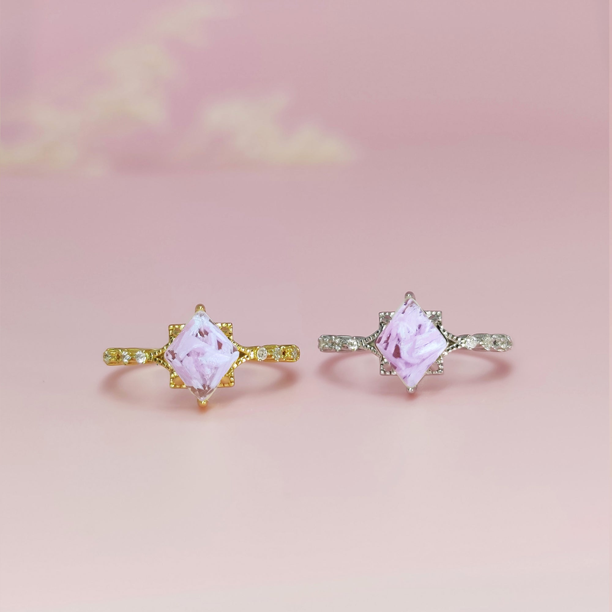 Love's Journey: Pregnancy Test Cap Keepsake Ring