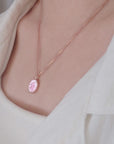 Memorial Necklace: Pregnancy Test Cap Keepsake Jewelry