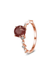 Personalized Celestial Ashes Ring for Lasting Memories