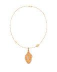 Gold Footprint Necklace: Cherish Baby's First Moments