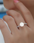 Personalized Breastmilk Ring: Eternal Bliss Keepsake