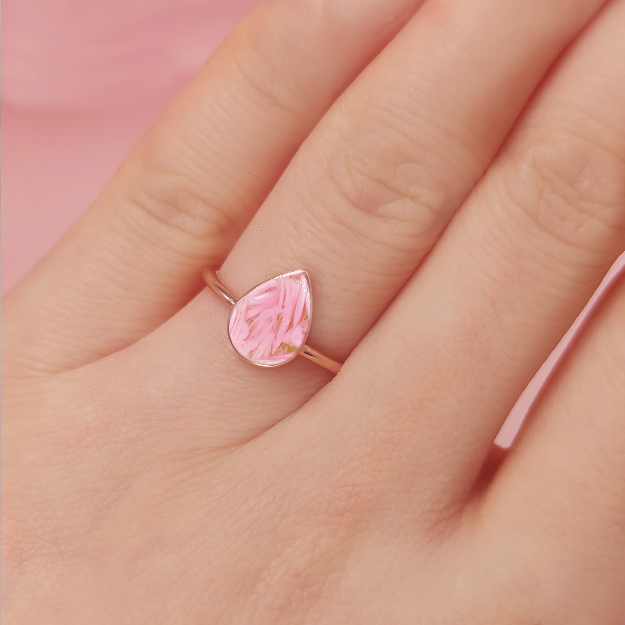 Personalized Teardrop Pregnancy Test Jewelry Kit