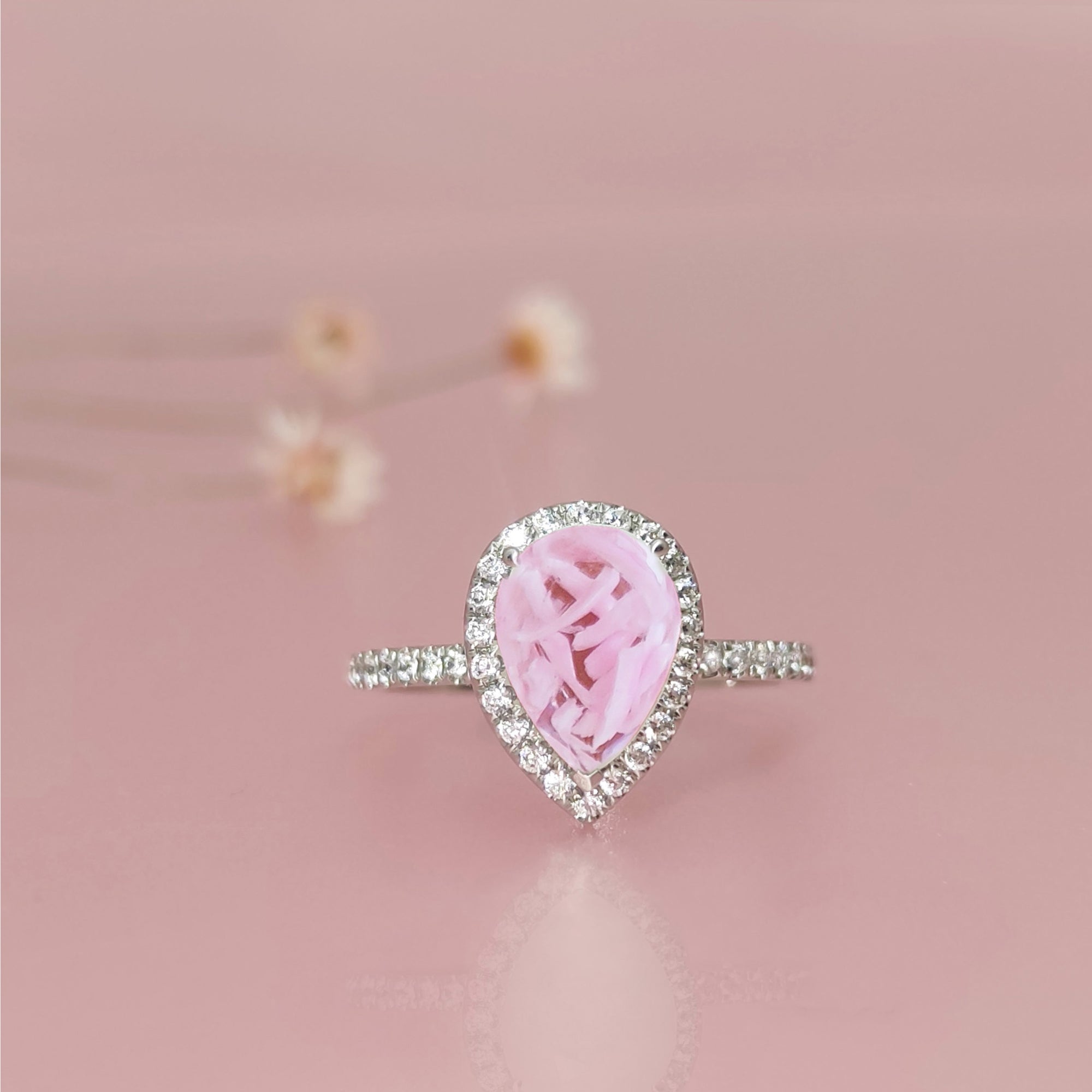 Teardrop Pregnancy Test Ring & Necklace: A Love Story
